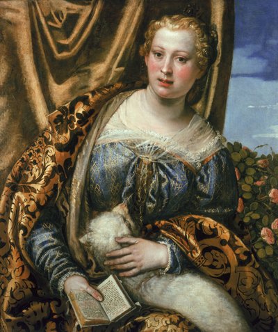 Lady or St. Agnes by Paolo Veronese